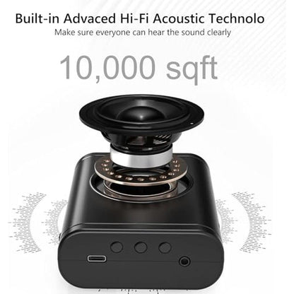 Voice Amplifier: Wireless Lavalier Microphone Bluetooth – In Use