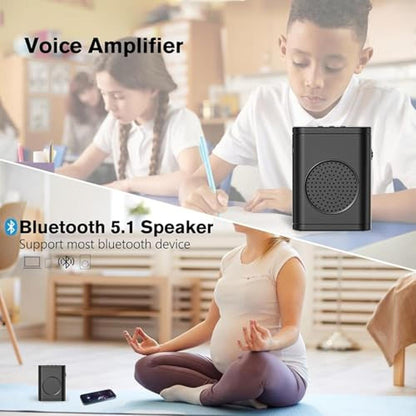 Voice Amplifier: Wireless Lavalier Microphone Bluetooth – Packaging