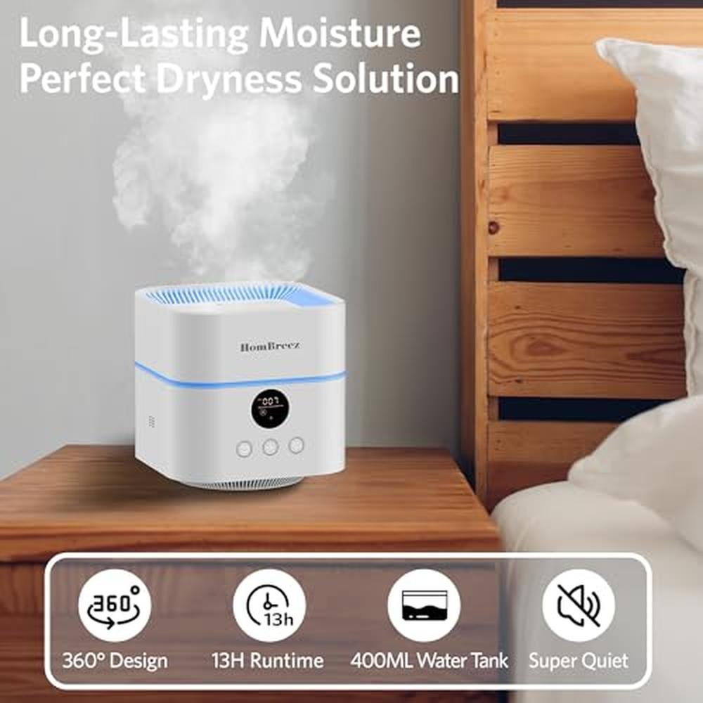Hombreez Air Purifier and Humidifier Combo – In Use