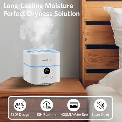 Hombreez Air Purifier and Humidifier Combo – In Use