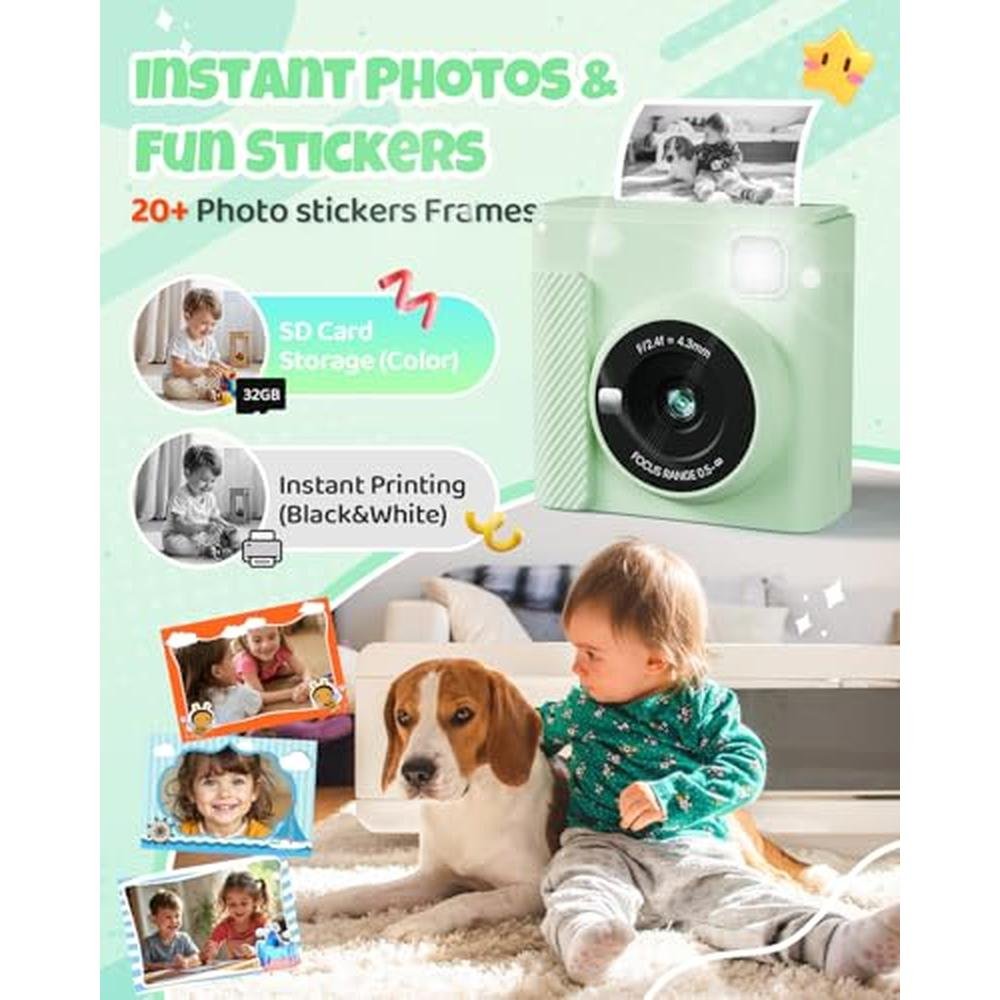 Kids Instant Print Camera: TIATUA – Close-up Detail