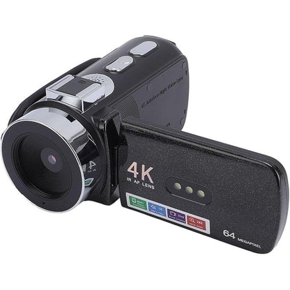 Camera Video: GOWENIC Camcorder HD 4K 64MP Digital Video – Front View