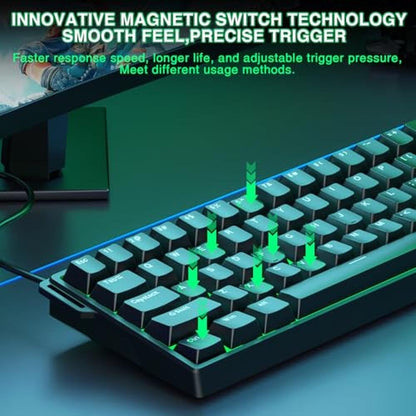 Keyboard Aula: Aula WIN60 HE 60% Mechanical Gaming Keyboard – In Use