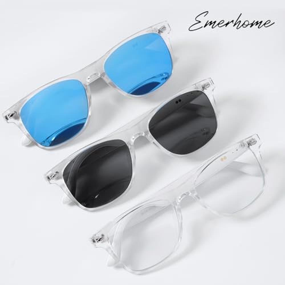 Smart Glasses: Bluetooth Glasses for Men Women – Side View