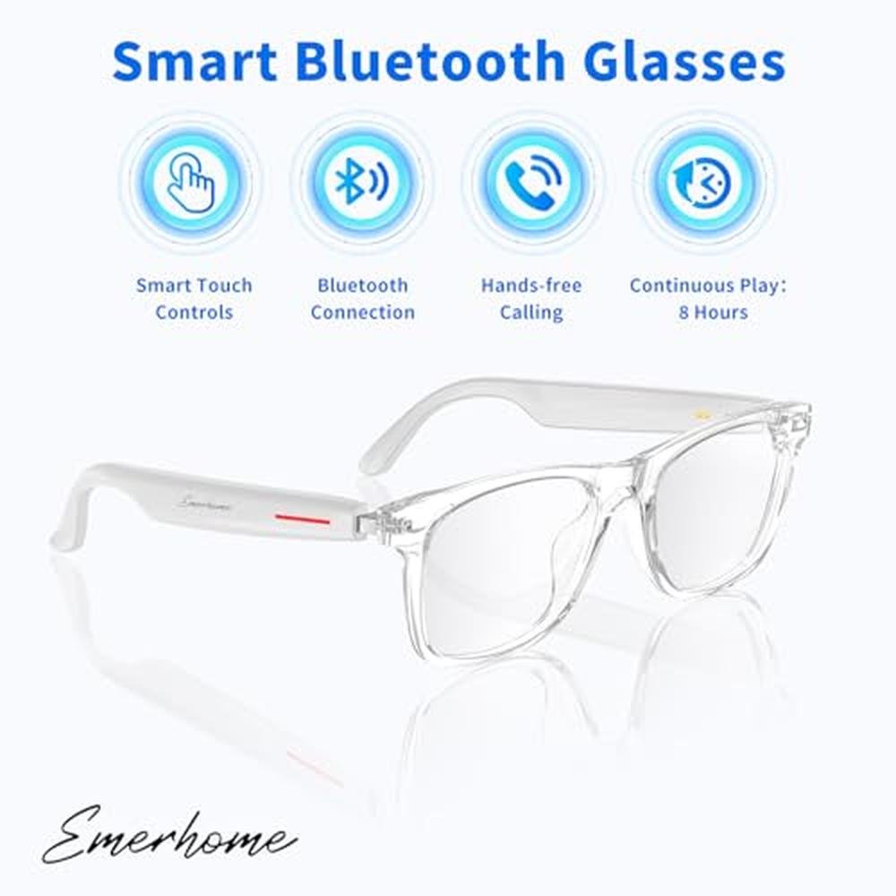 Smart Glasses: Bluetooth Glasses for Men Women – Close-up Detail