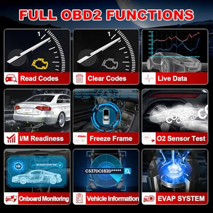 LAUNCH Creader 300 OBD2 Scanner – Side View