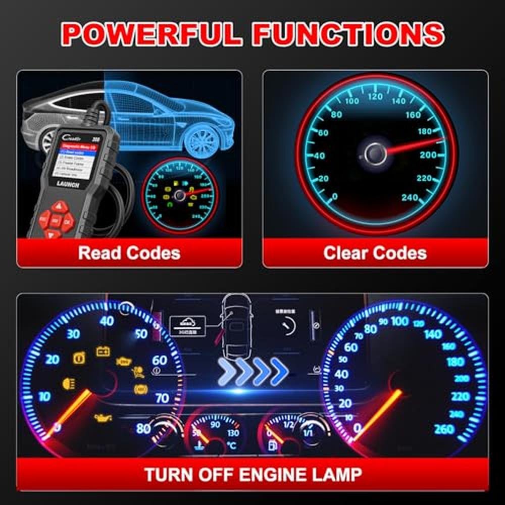 LAUNCH Creader 300 OBD2 Scanner – Close-up Detail