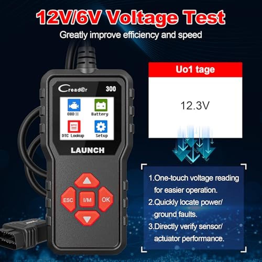 LAUNCH Creader 300 OBD2 Scanner – Packaging
