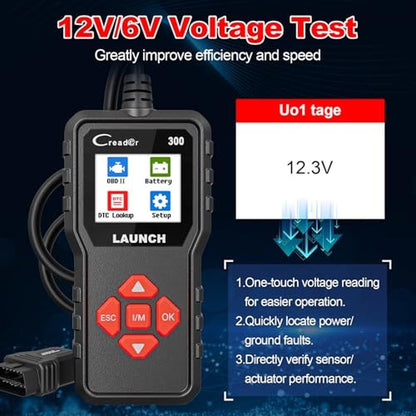 LAUNCH Creader 300 OBD2 Scanner – Packaging