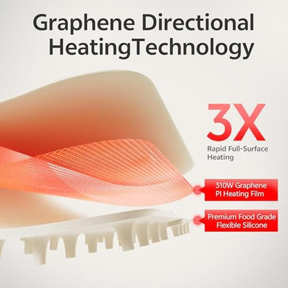 Food Warming: Stylstoreazy Graphene Detachable Food Warmer – Side View