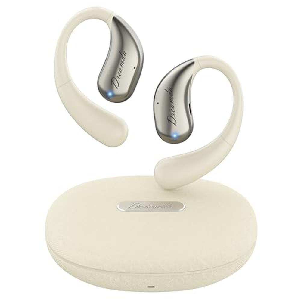 Language Earbuds: AI-Powered Real-Time Translation Earbuds – Front View