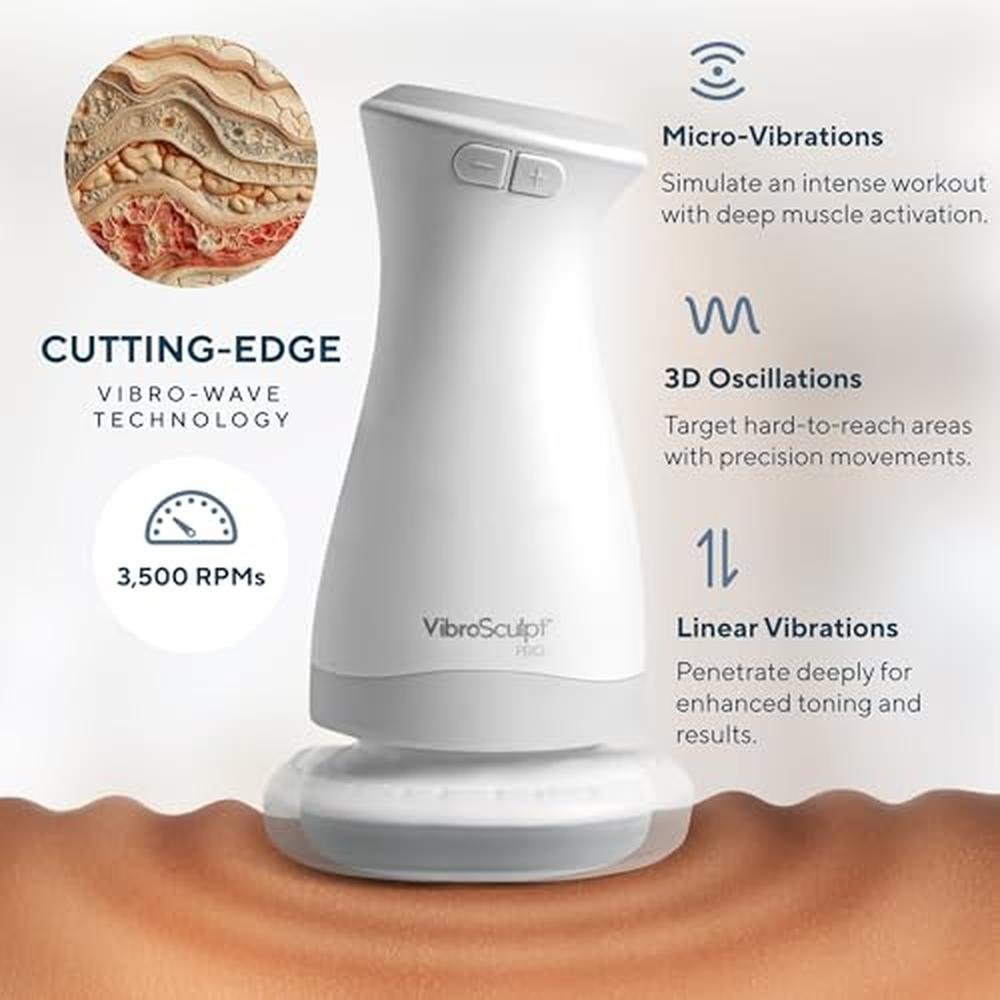 Vibro Sculpt Pro: Advanced Anti-Cellulite Body Sculptor – Close-up Detail