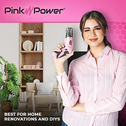 Pink Screwdriver: Pink Power PP481-LK 4V Rechargeable – Close-up Detail