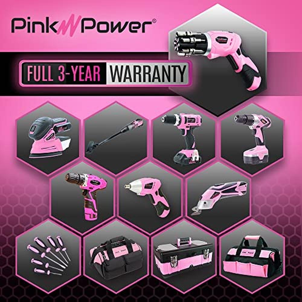 Pink Screwdriver: Pink Power PP481-LK 4V Rechargeable – In Use