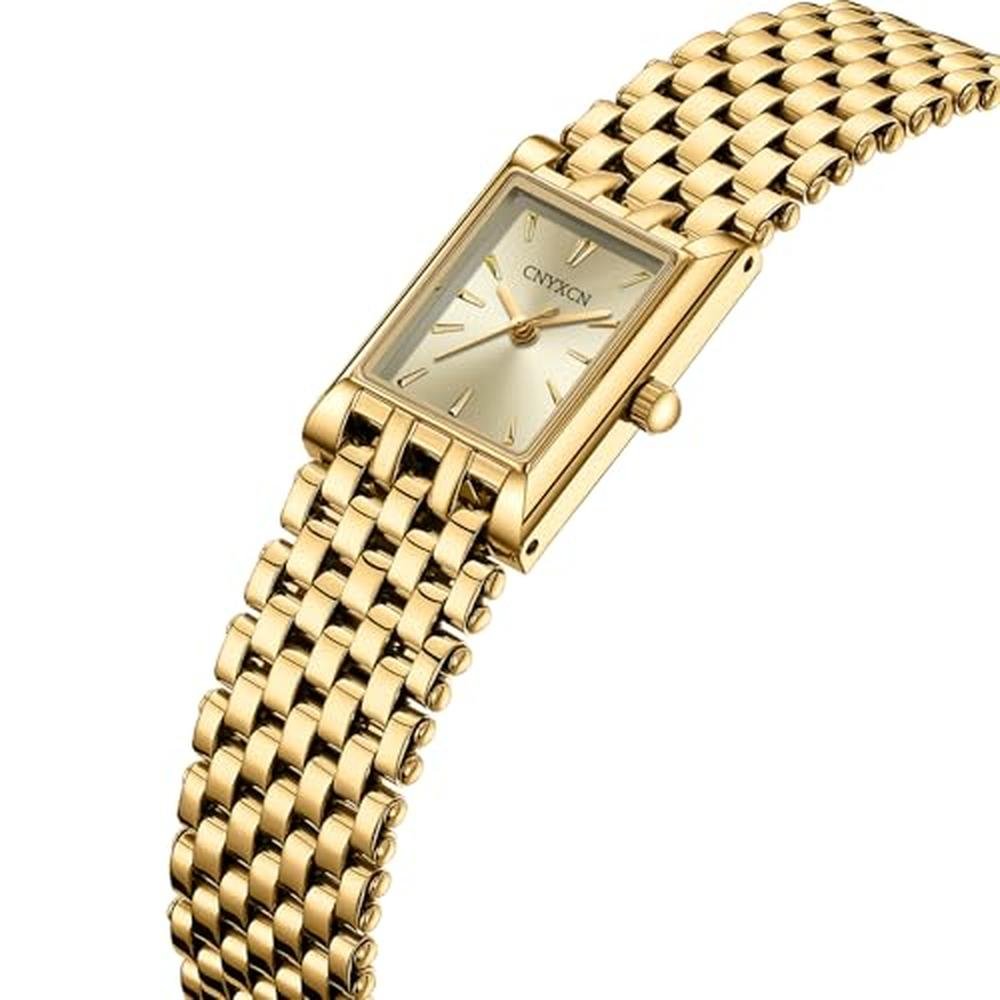 CNYXCN Gold Watches for Women – Side View