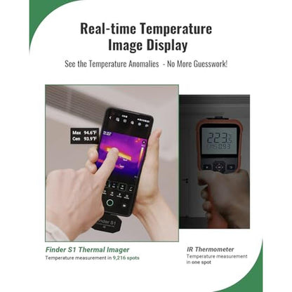 Finder S1 Thermal Camera for Android – Side View
