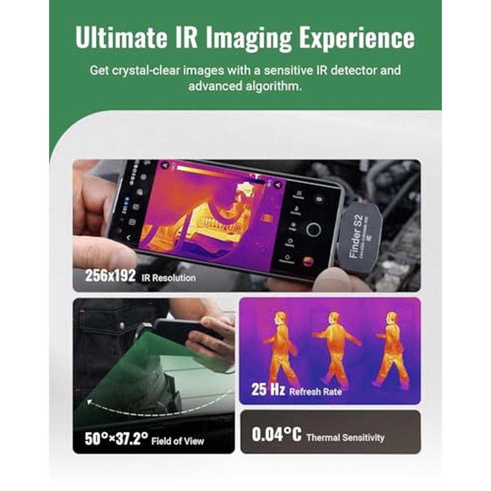 Finder S2 Thermal Camera Andriod – Side View