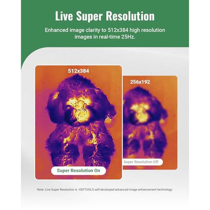 Finder S2 Thermal Camera Andriod – Close-up Detail
