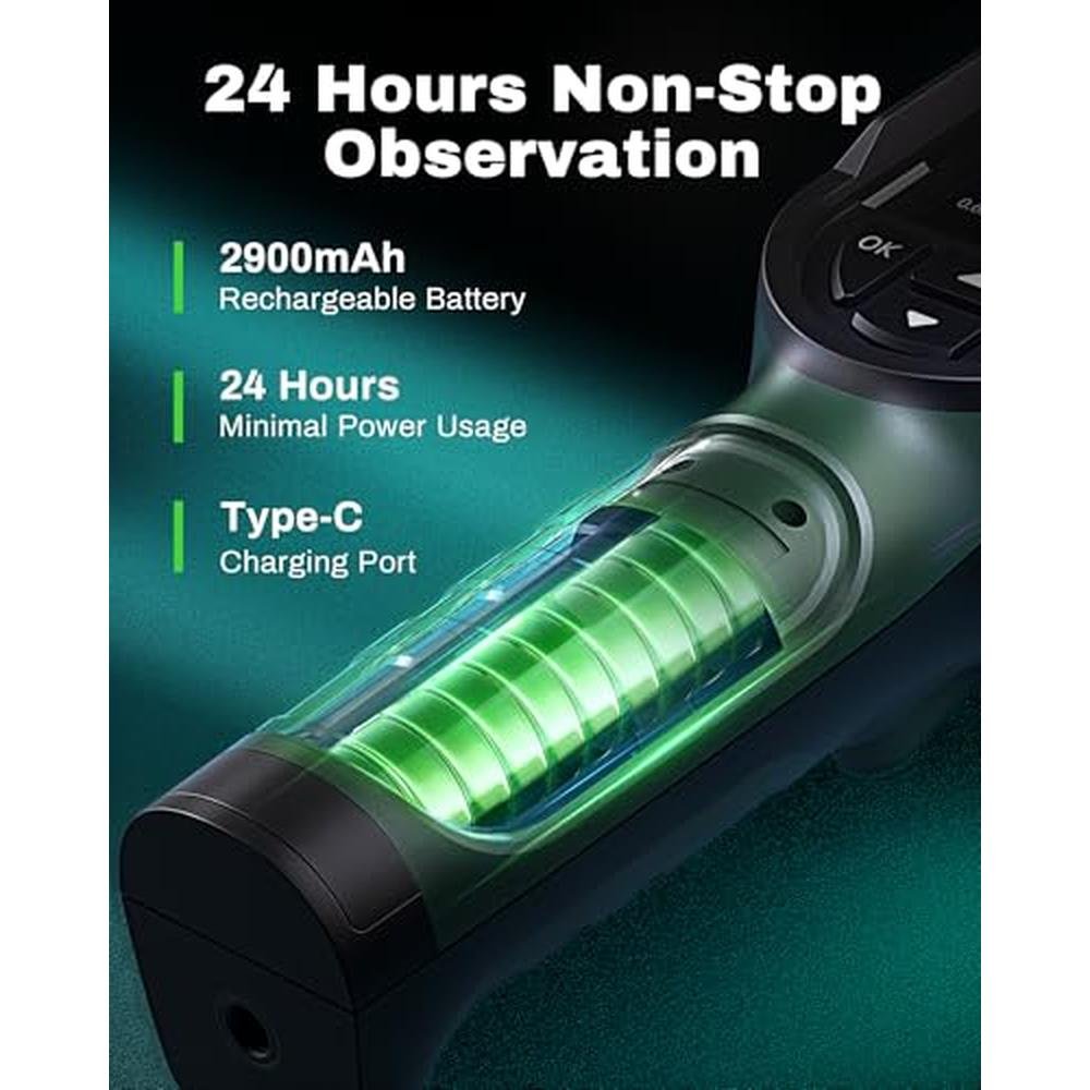 H128 Handheld Thermal Camera: 240 x 240 TISR Resolution – Side View