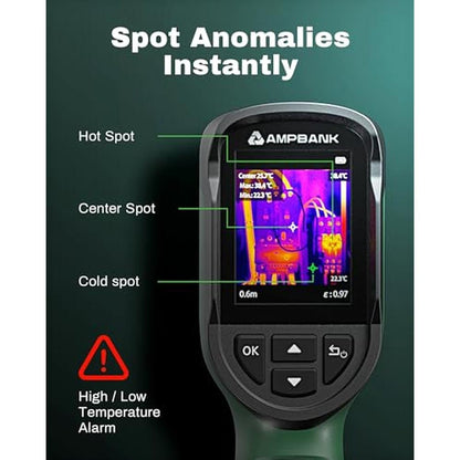 H128 Handheld Thermal Camera: 240 x 240 TISR Resolution – In Use