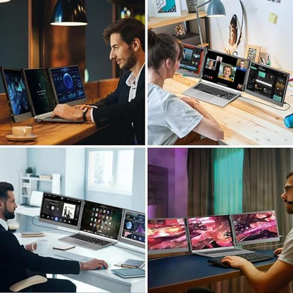 Laptop Screen Extender: 2025 New Upgraded Portable Monitor – Close-up Detail