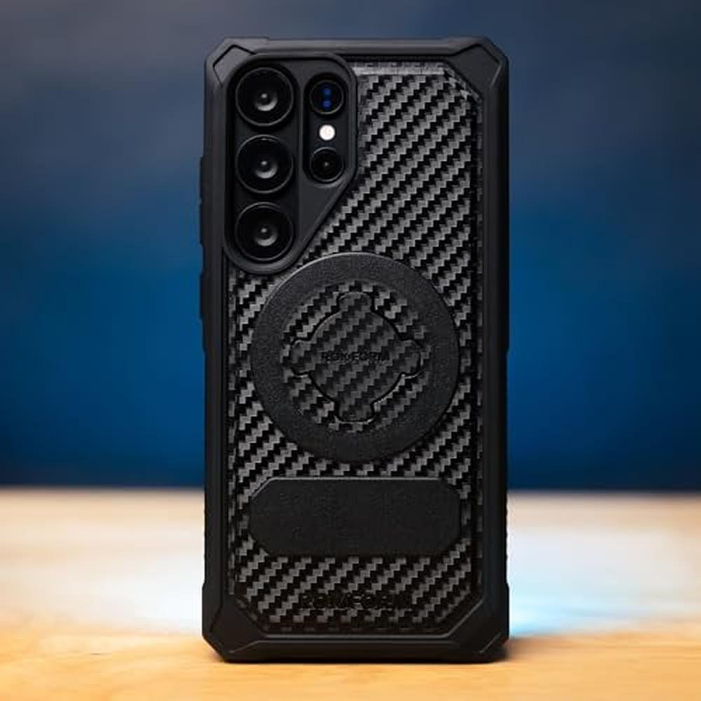 ROKFORM Rugged Case: Galaxy S25 Ultra Magnetic Cover with – Close-up Detail