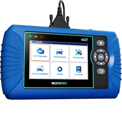 BLCKTEC 460T OBD2 Scanner Car Code Reader Engine ABS SRS – Front View
