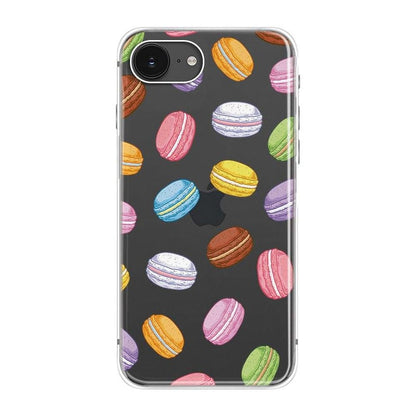 Case Macaron: Blingy iPhone 16e Transparent Soft TPU – Side View