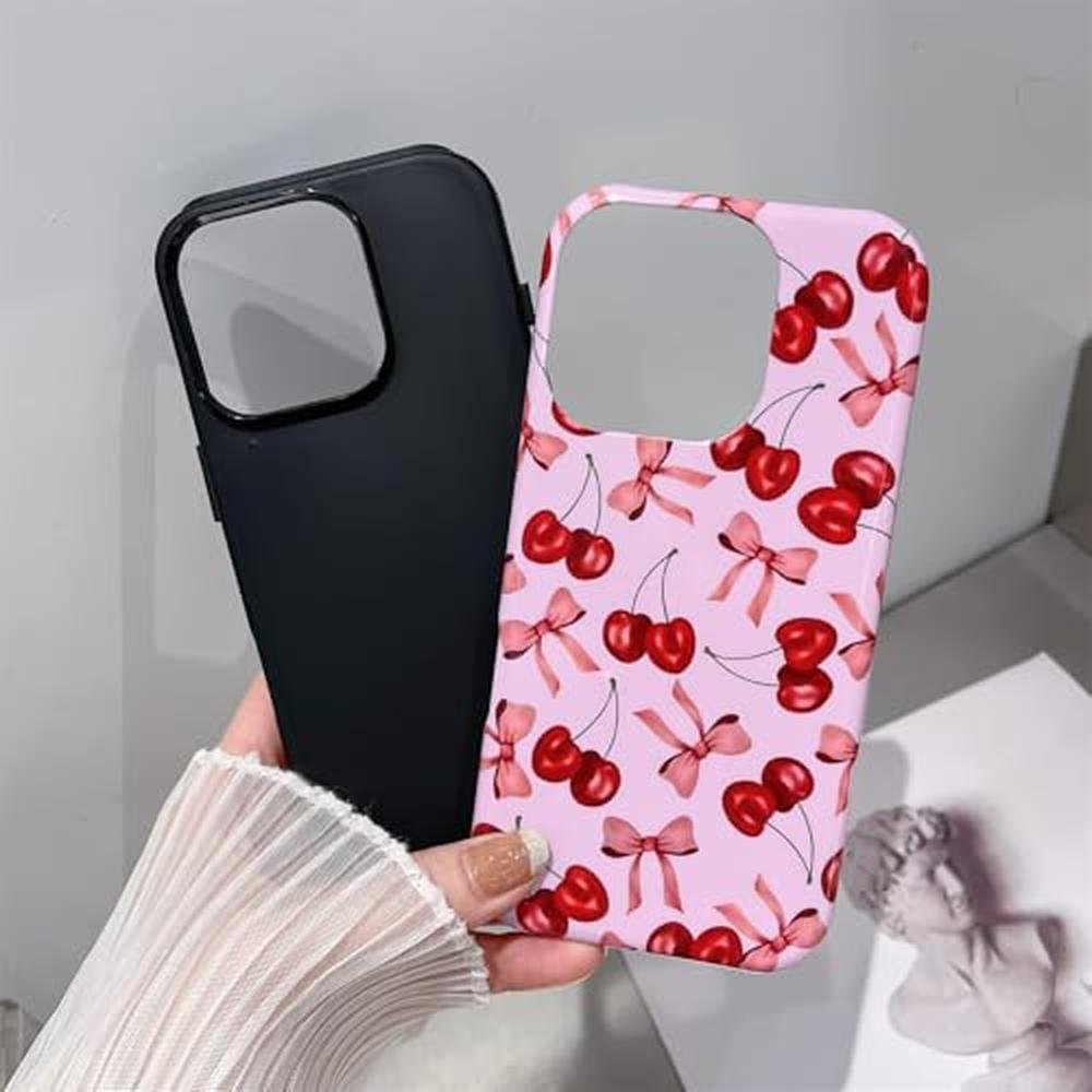 Case iPhone 14 Pro: MINSCOSE Cherry Print Phone Case – Packaging