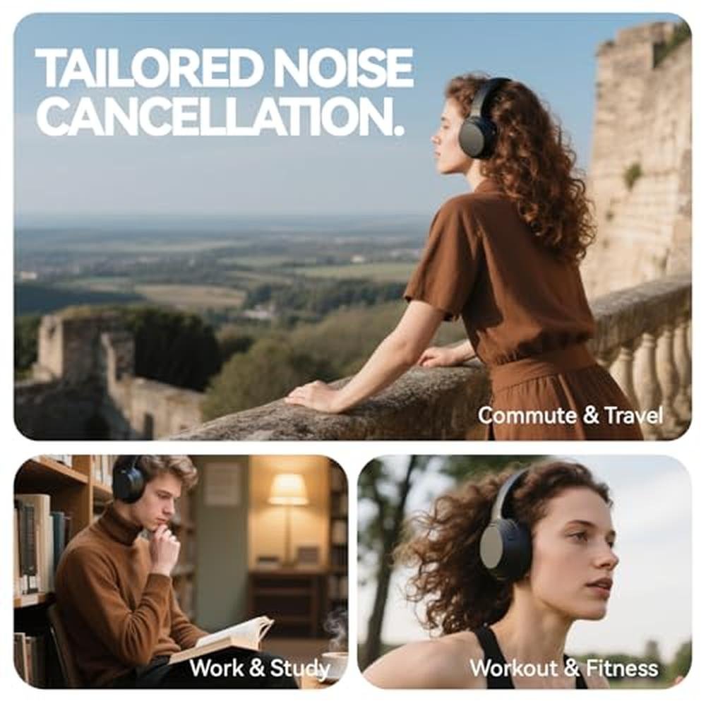 Headphones Ear: SunoFi Hybrid Active Noise Cancelling – Packaging