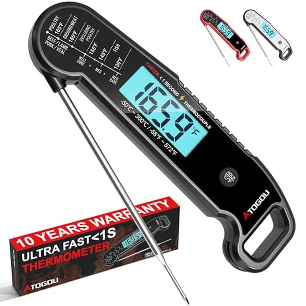 Professional Food & Meat Thermometer – Front View