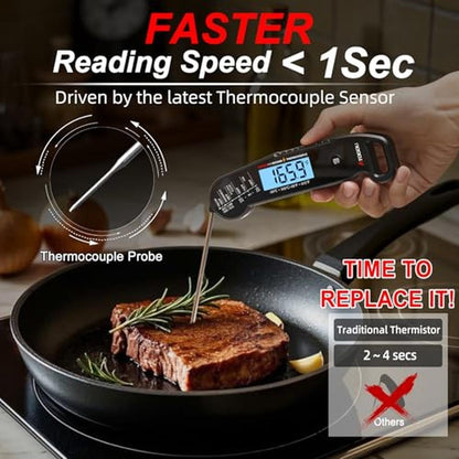Professional Food & Meat Thermometer – Close-up Detail