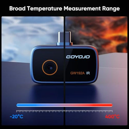 GOYOJO 192x192 IR Resolution Thermal Imaging Camera for – In Use