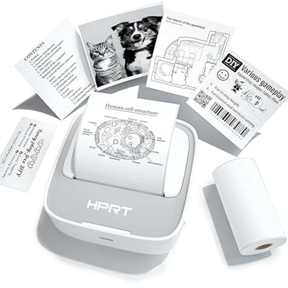 Printer HPRT: HPRT Mini Sticker Maker Portable Thermal – Front View