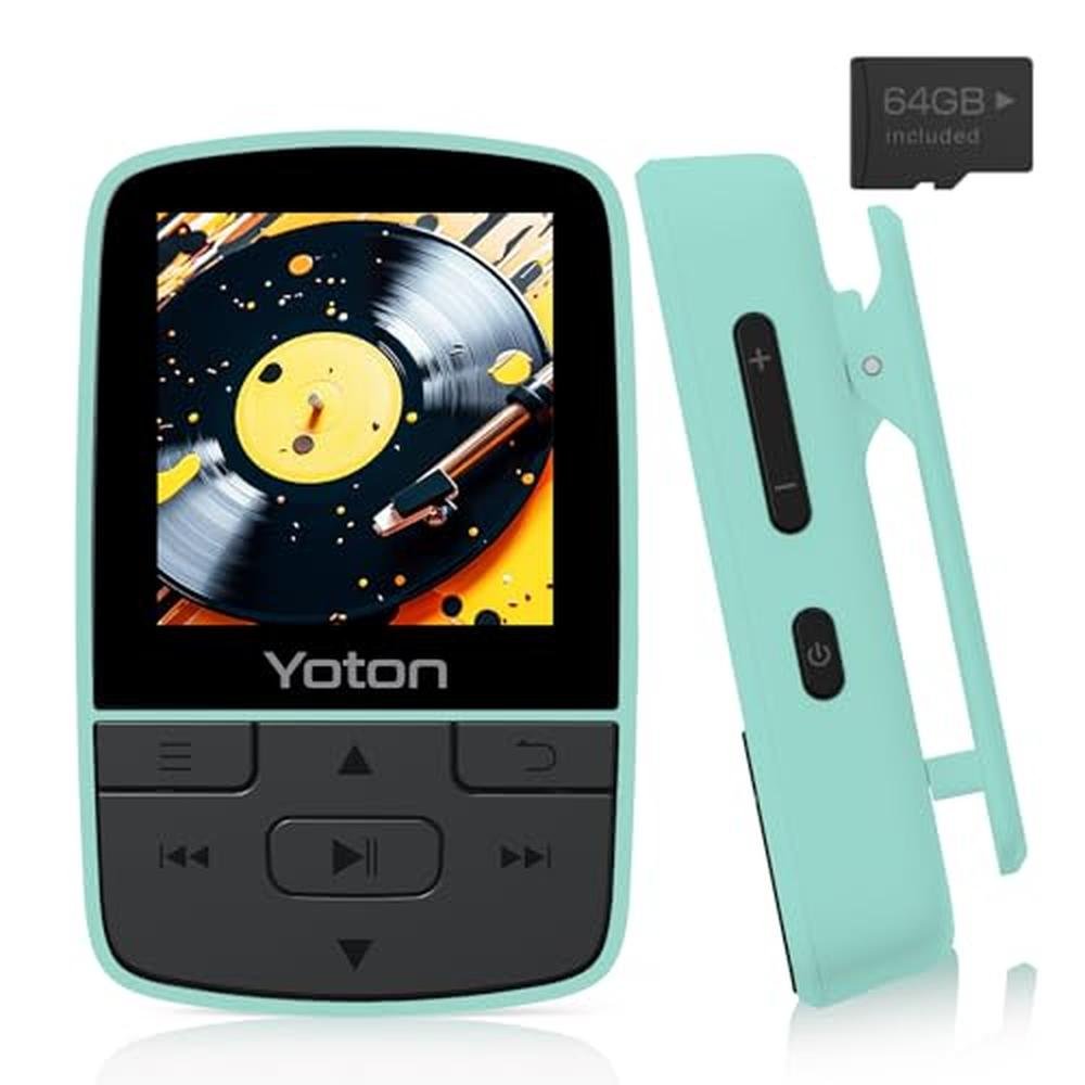 YOTON MP3 Player: YOTON YM03 Mini Size HiFi Music with – Front View