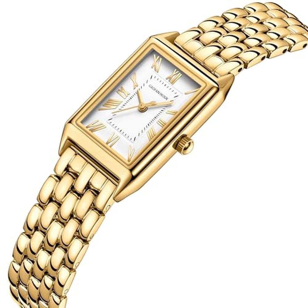 GAOFAN HOUR Gold Watch for Women – Side View