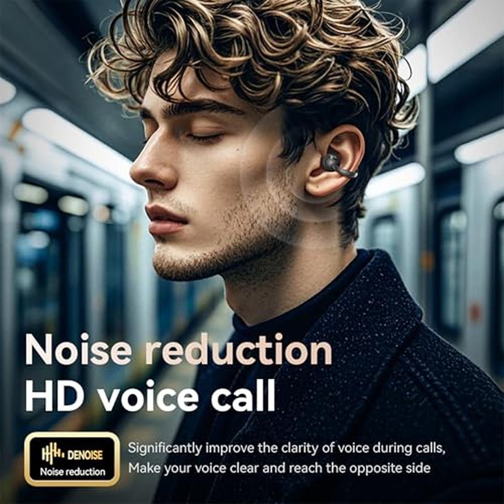 Ear Earphones: MAcnas M100 Open Ear Clip Headphones – Packaging