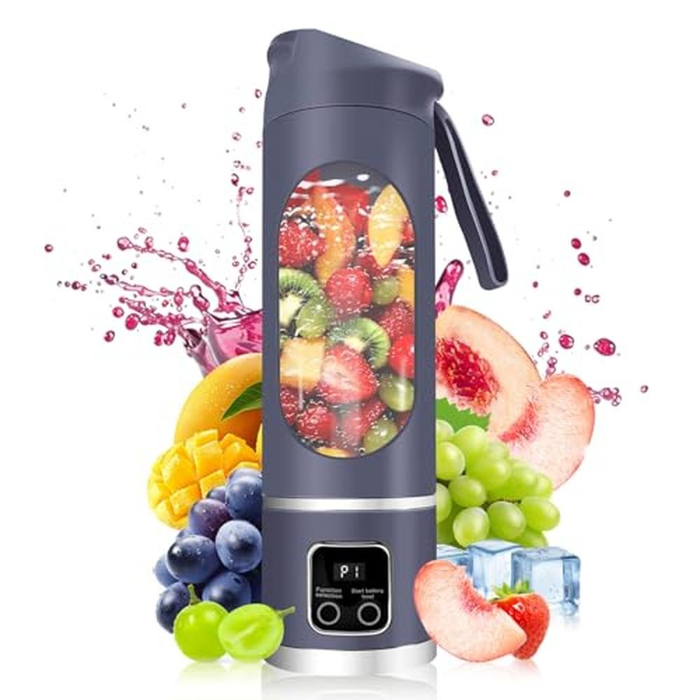 Portable Blender: Deliverable Personal Electric USB 500ML – Front View