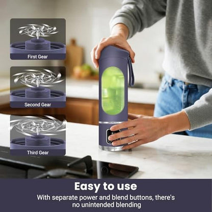 Portable Blender: Deliverable Personal Electric USB 500ML – Packaging