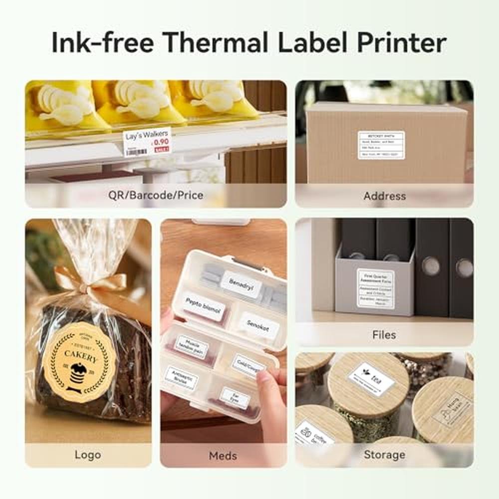 Sticker Printer: NIIMBOT B21 Pro 300DPI Portable Inkless – Packaging