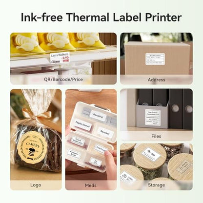 Sticker Printer: NIIMBOT B21 Pro 300DPI Portable Inkless – Packaging