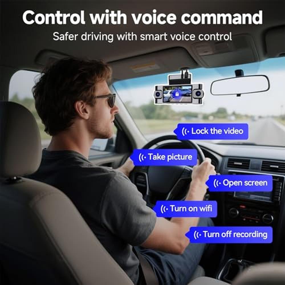 Dash Channel: 4 Channel Dash Cam 360 View 4K – In Use