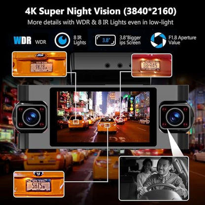 Dash Channel: 4 Channel Dash Cam 360 View 4K – Packaging