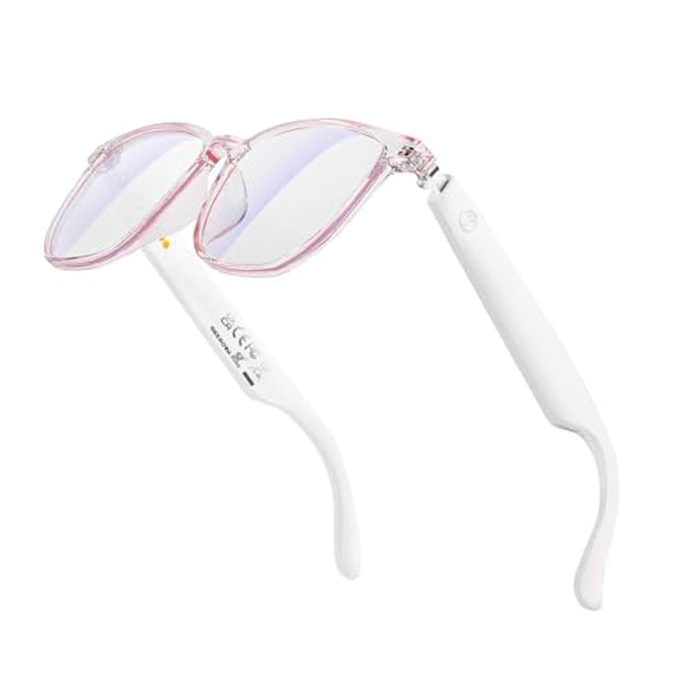 Harlafou Bluetooth: Smart Glasses Wireless Headphone – Front View