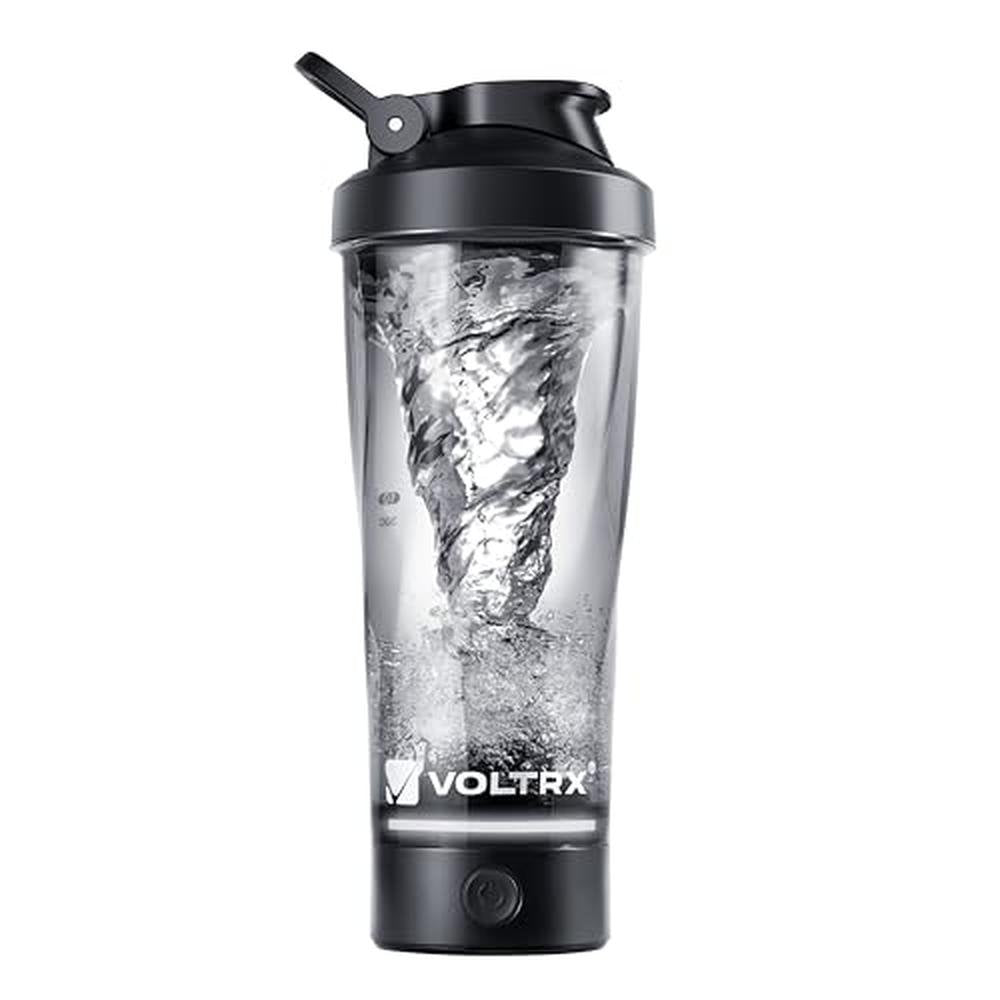 Shaker Protein: VOLTRX VortexBoost Electric Shaker Bottle – Front View