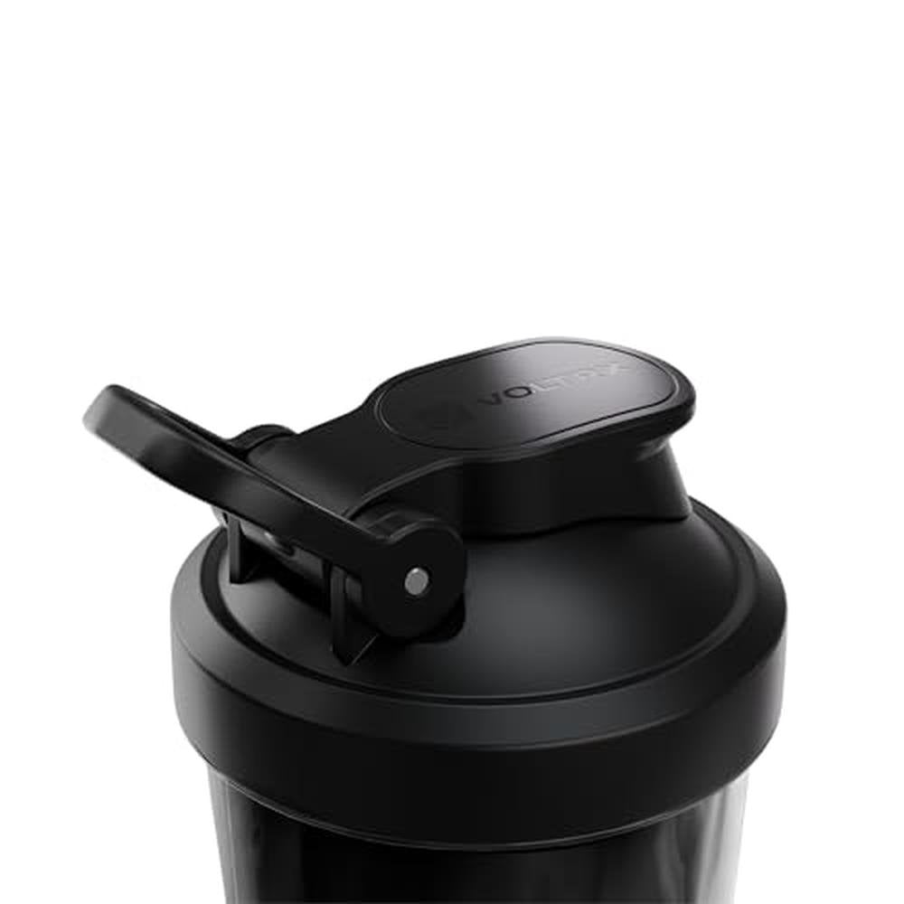 Shaker Protein: VOLTRX VortexBoost Electric Shaker Bottle – Side View