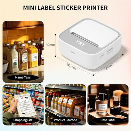 Sticker Printer: PRT Mini Portable Thermal Printer – Packaging