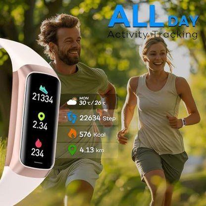 Fitness Watch: 2025 Smart Watch with Blood Pressure – Side View