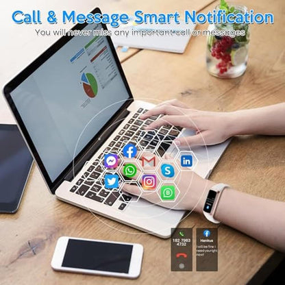 Fitness Watch: 2025 Smart Watch with Blood Pressure – Packaging