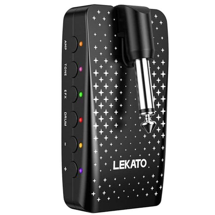 Guitar Amp: LEKATO Headphone Amplifier for Electric Guitar – Front View